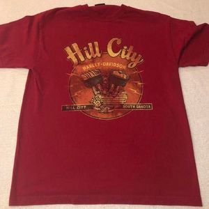 harley davidson hill city South Dakota T-shirt